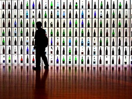 棚,酒棚,カラフル